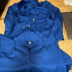 Elegant Blue Women's Jumpsuit